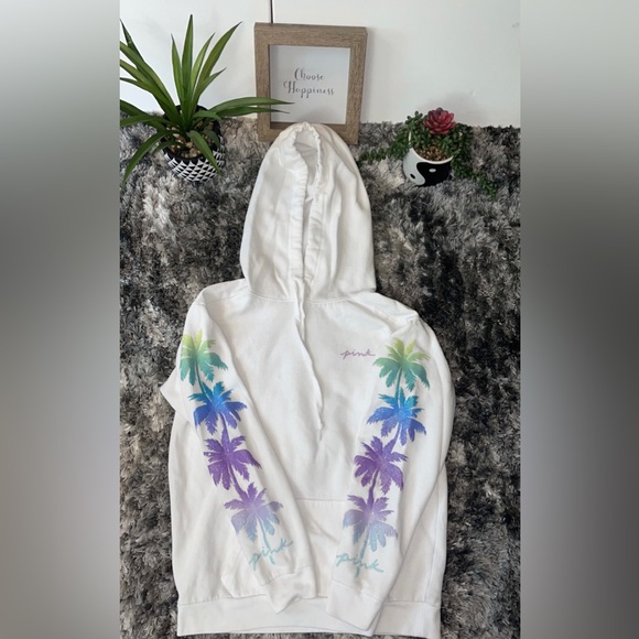 Victoria’s Secret PINK leggings and hooded sweatshirt matching set - Picture 2 of 5